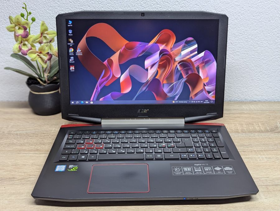 Ноутбук Б/В Acer Aspire VX5-591G, Intel Core i7-7700HQ, DDR4 16 GB, SSD 512GB, GTX 1050 4Gb, 15.6" Full HD