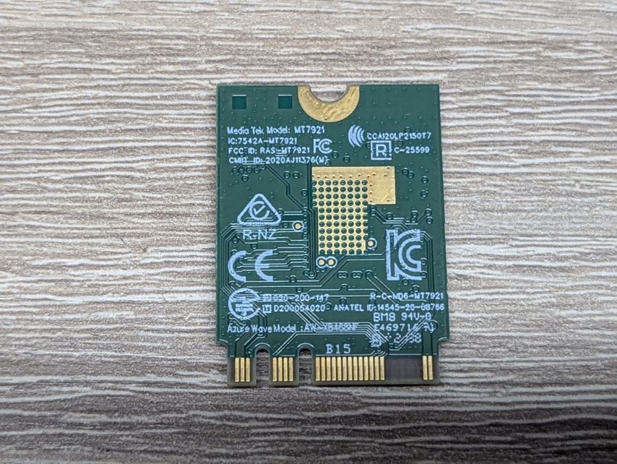 Б/В Мережевий модуль Wi-Fi та Bluetooth MediaTek MT7921