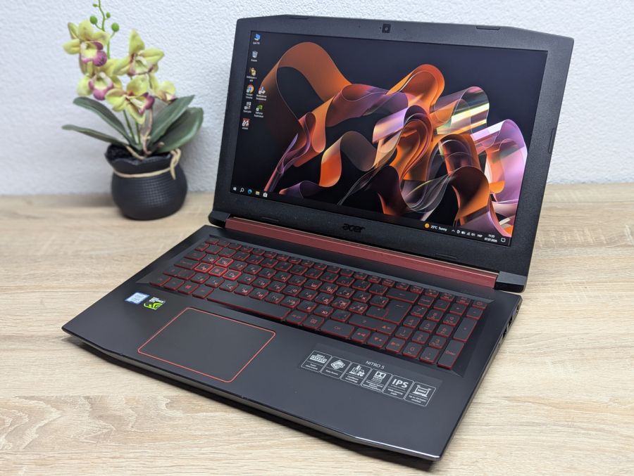 Ноутбук Б/В Acer Nitro AN515-51, Intel Core i5-7300HQ, DDR4 16GB, SSD 256GB, NVIDIA GeForce GTX 1050 2GB, 15.6" Full HD