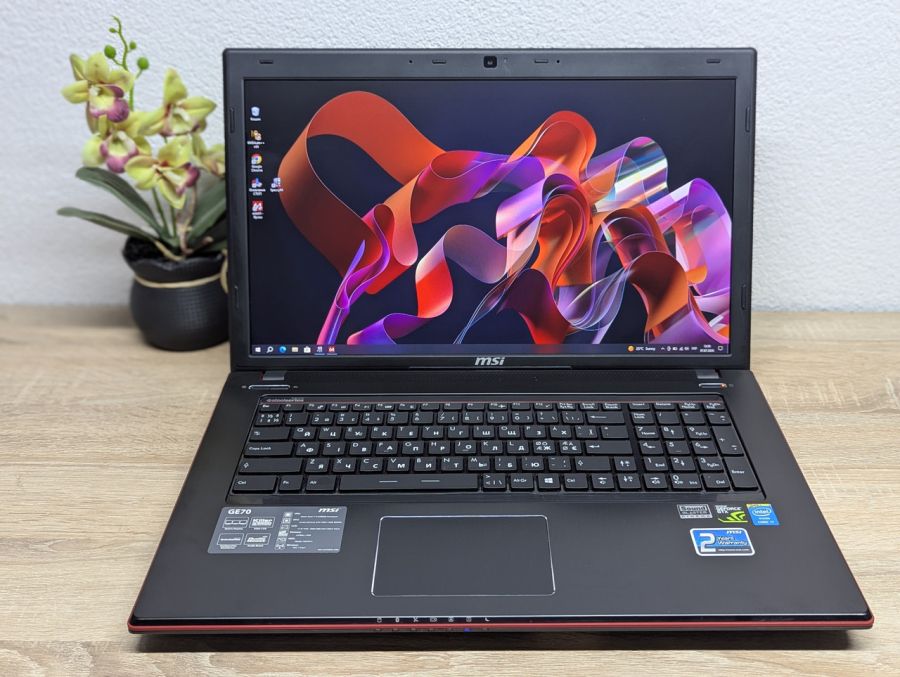 Ноутбук Б/В MSI GE70 MS-1757, Intel Core i7-4700MQ, DDR3 16 GB, SSD 256GB, NVIDIA GeForce GTX 765M 2Gb, Full HD