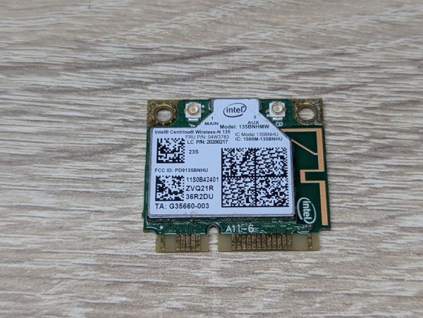 Б/В Wi-Fi+Bluetooth модуль Intel Centrino Wireless-N 135
