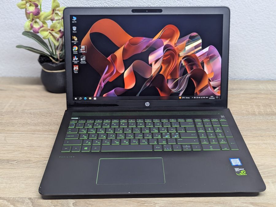 Ноутбук Б/В HP Pavilion Power Laptop 15, Intel Core i5-7300HQ, DDR4 16 GB, SSD 256GB + HDD 500GB, NVIDIA GeForce GTX 1050 4GB, 15.6" Full HD