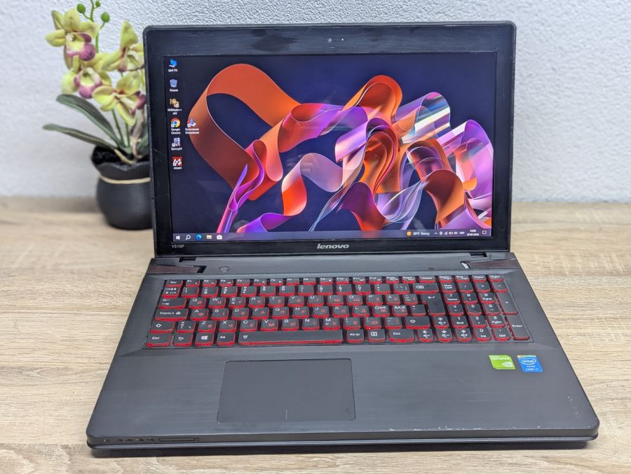 Ноутбук Б/В Lenovo IdeaPad Y510P, Intel Core i7-4700MQ, DDR3 16 GB, SSD 256GB, GeForce GT 755M 2Gb, 15" Full HD [ProductHub SKU L627]