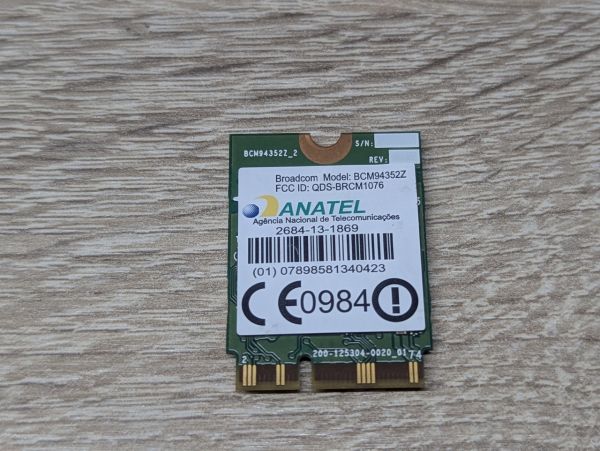 Б/В Wi-Fi модуль Broadcom BCM94352Z