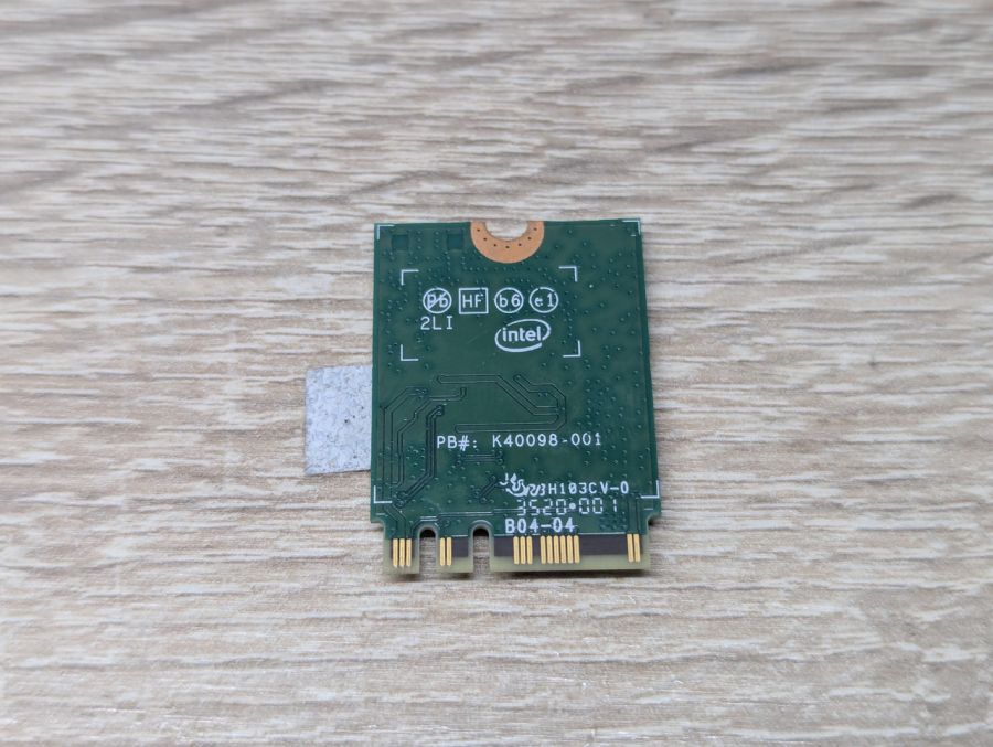 Б/В Wi-Fi модуль Intel AX200NGW