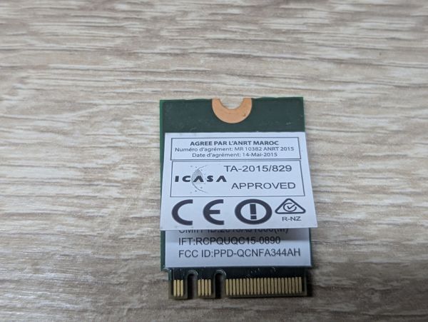 Б/В Wi-Fi модуль Qualcomm Atheros QCNFA344A