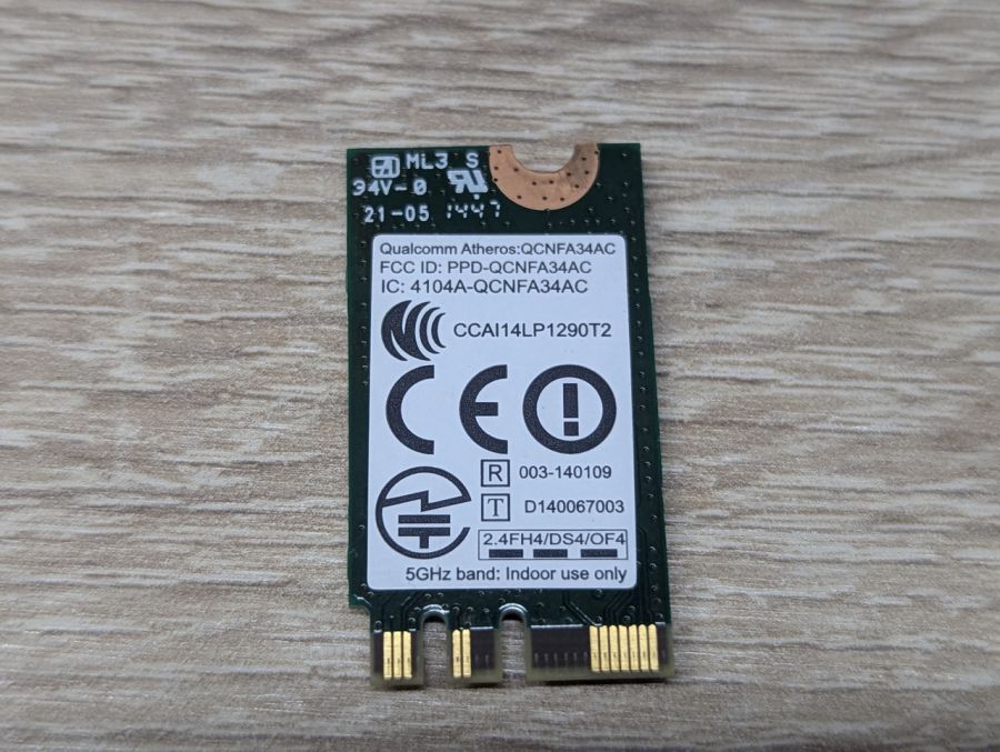 Б/В Wi-Fi модуль Qualcomm Atheros QCNFA34AC