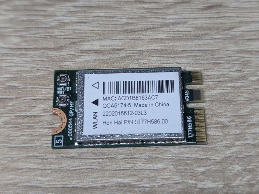 Б/В Wi-Fi модуль Qualcomm Atheros QCNFA34AC