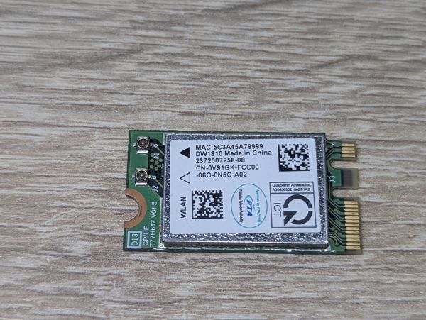 Б/В Wi-Fi модуль Dell Wireless 1810