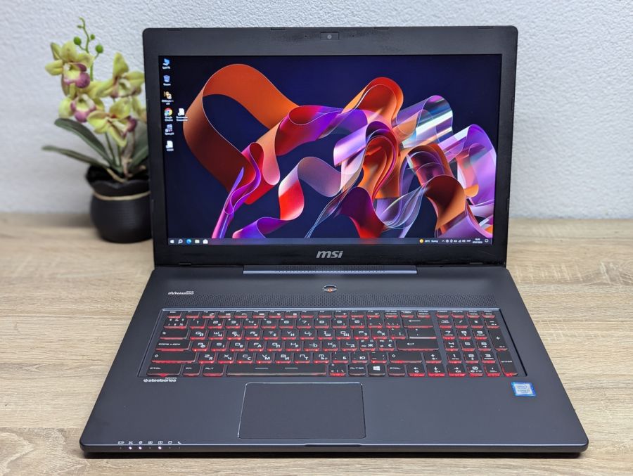 Ноутбук Б/В MSI MS-1776, Intel Core i7-6700HQ, DDR4 16 GB, SSD 256GB + HDD 500GB, NVIDIA GeForce GTX 965M 2Gb, Full HD