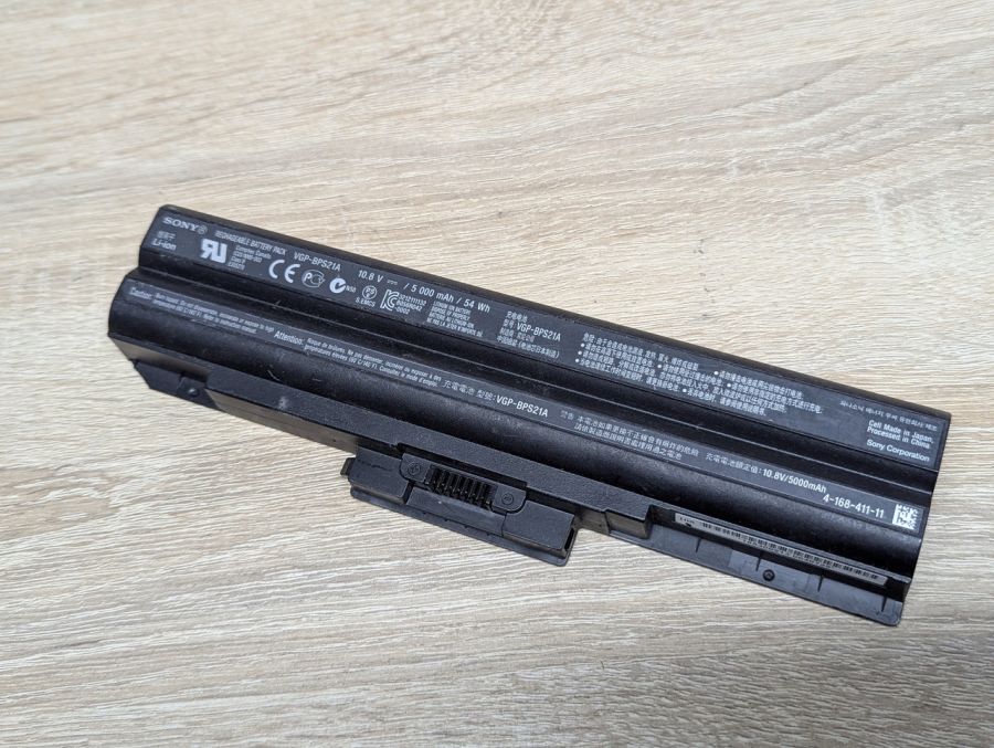 Б/В Акумуляторна батарея Sony VGP-BPS21A [ProductHub SKU BPS21A-54]