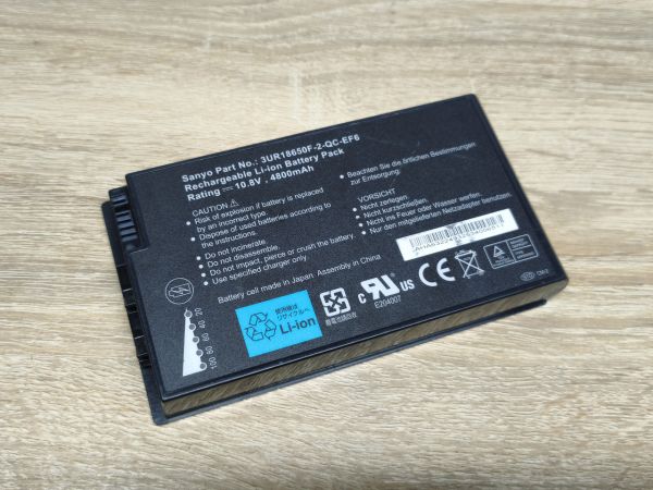 Б/В Акумуляторна батарея Sanyo 3UR18650F-3-QC-EF6