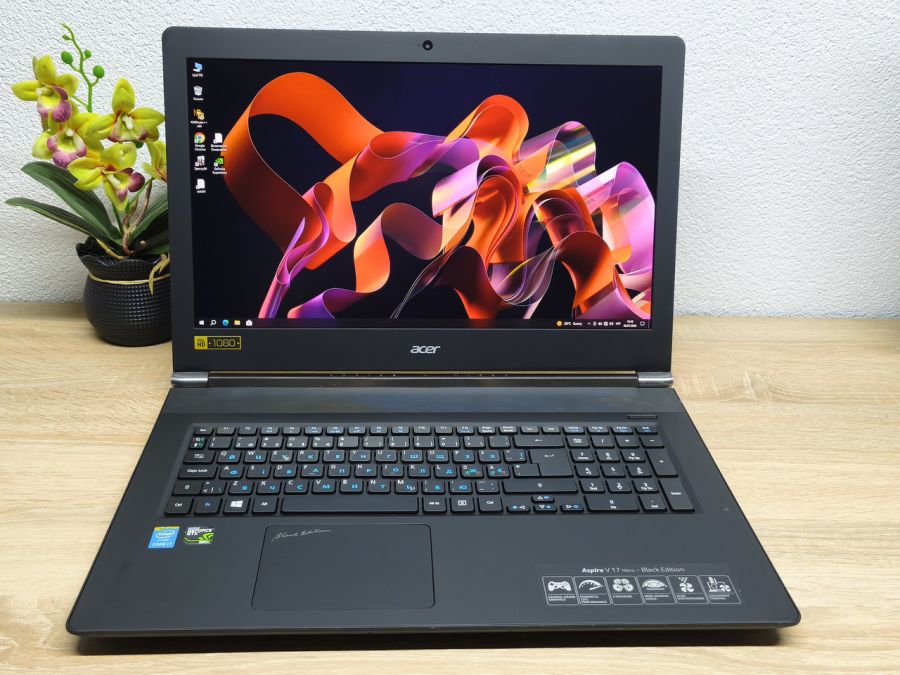 Ноутбук Б/В Acer Aspire Nitro VN7-791G, Intel Core i7-4720HQ, DDR3 16 GB, SSD 128GB + HDD 500GB, GTX 960M 2Gb, Full HD