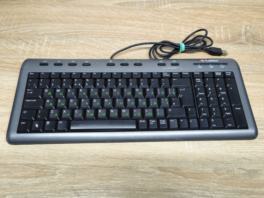 Б/В Дротова клавіатура Labtec Media Keyboard Y-BM62