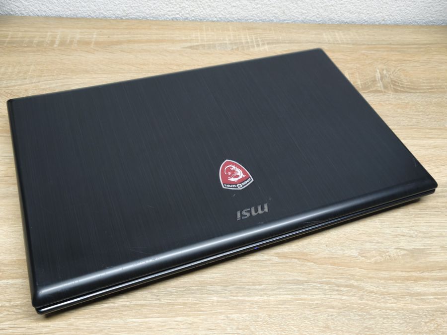 Ноутбук Б/В MSI GP70 MS-175A, Intel Core i7-4710HQ, DDR3 16 GB, SSD 128GB + HDD 500GB, NVIDIA GeForce 840M 2Gb, Full HD