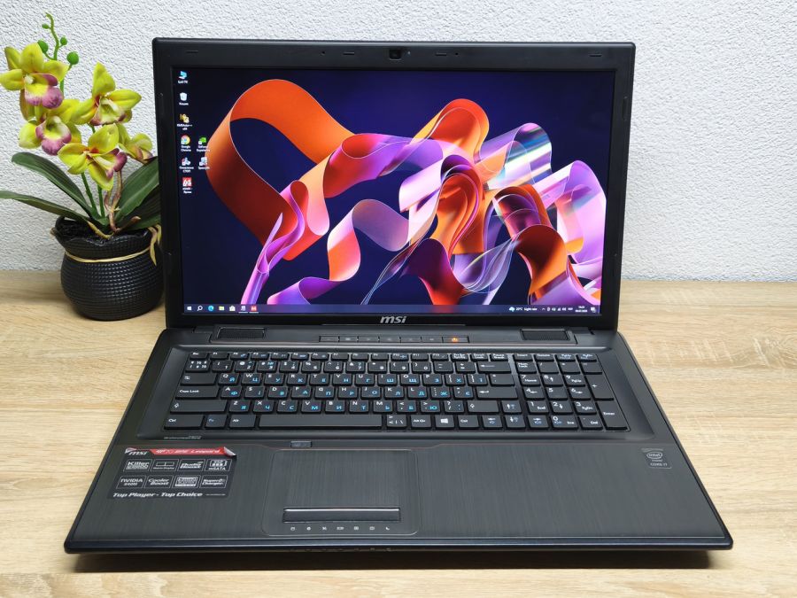 Ноутбук Б/В MSI GP70 MS-175A, Intel Core i7-4710HQ, DDR3 16 GB, SSD 128GB + HDD 500GB, NVIDIA GeForce 840M 2Gb, Full HD