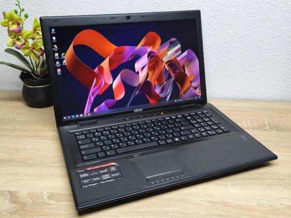 Ноутбук Б/В MSI GP70 MS-175A, Intel Core i7-4710HQ, DDR3 16 GB, SSD 128GB + HDD 500GB, NVIDIA GeForce 840M 2Gb, Full HD