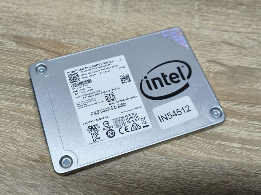Б/В SSD Intel Pro 5400s Series 512 ГБ 2.5"Життя 98%