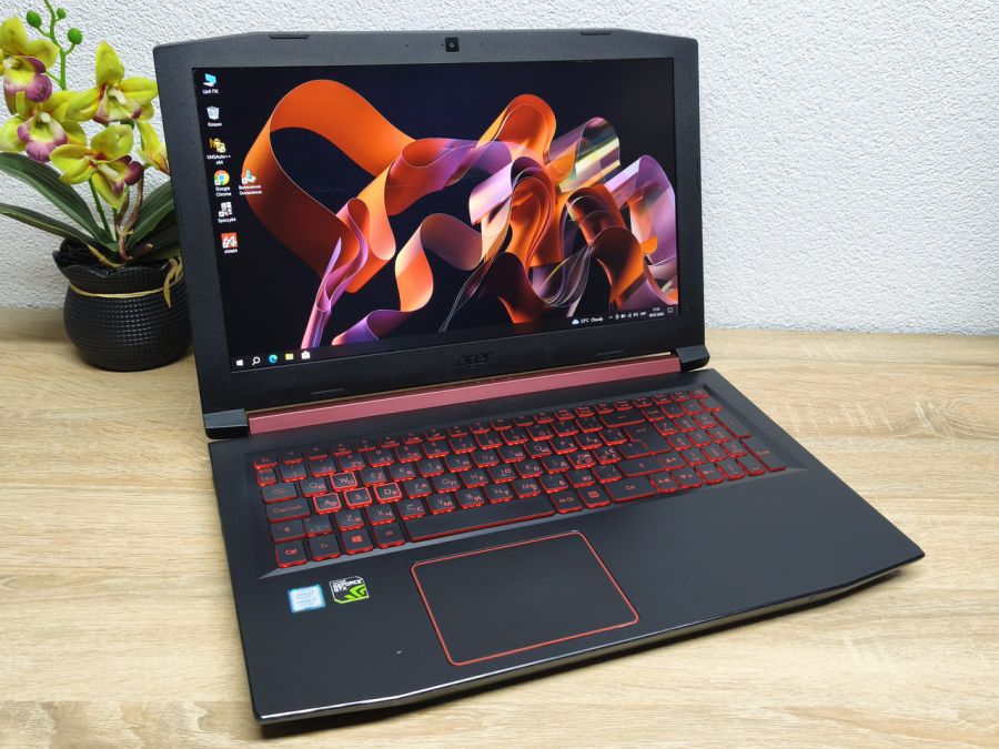 Ноутбук Б/В Acer Nitro AN515-51, Intel Core i7-7700HQ, DDR4 16 GB, SSD 512GB, NVIDIA GeForce GTX 1050 2Gb, 15.6" Full HD