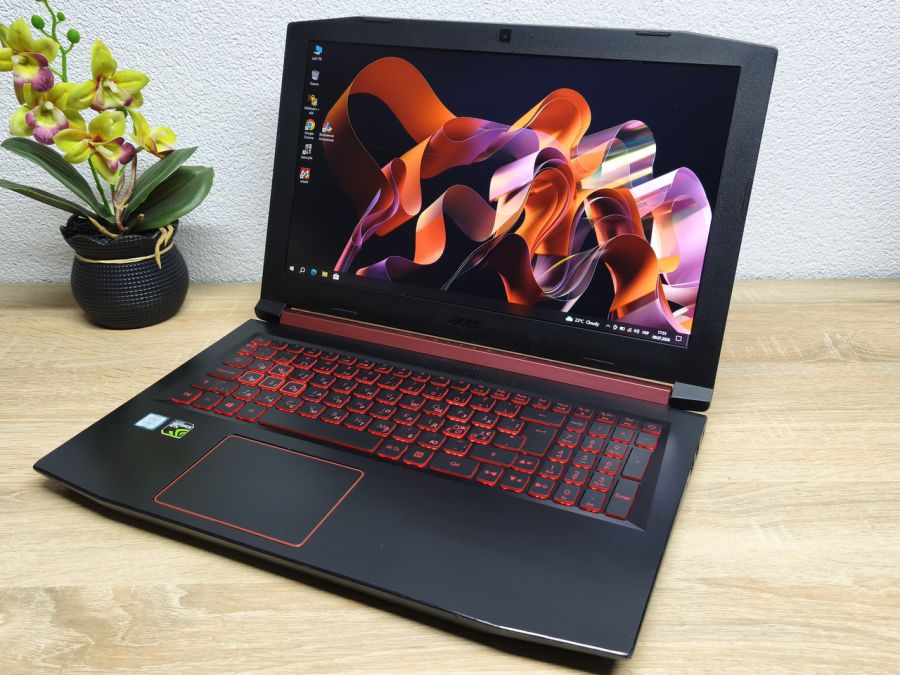 Ноутбук Б/В Acer Nitro AN515-51, Intel Core i7-7700HQ, DDR4 16 GB, SSD 512GB, NVIDIA GeForce GTX 1050 2Gb, 15.6" Full HD