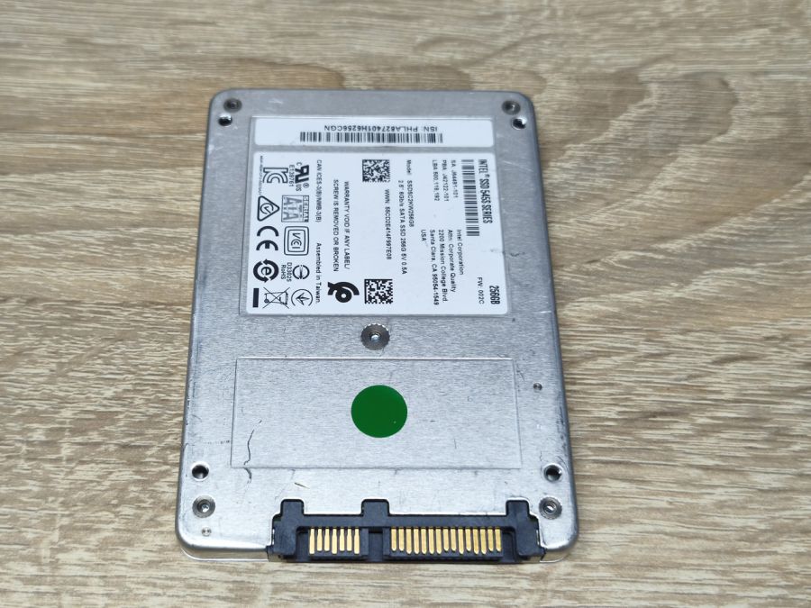 Б/В SSD Intel 545S 256Gb 2.5" Життя 100%