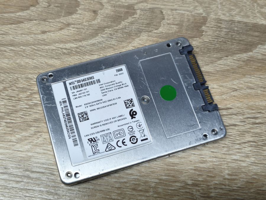Б/В SSD Intel 545S 256Gb 2.5" Життя 100%