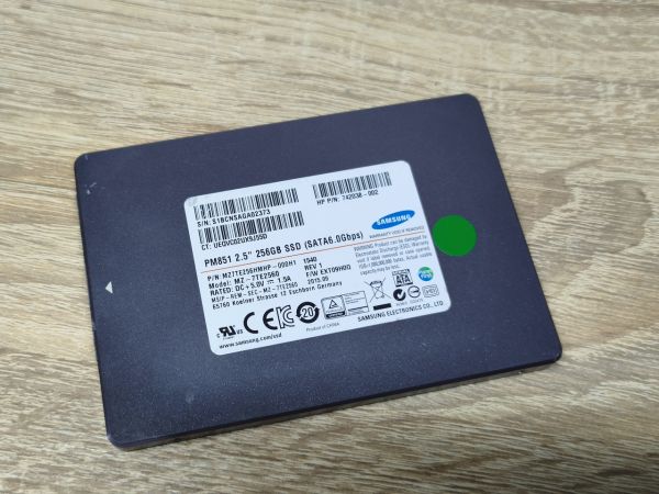 Б/В SSD Samsung PM851 256GB 2.5" Життя 100%