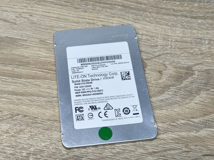 Б/В SSD Plextor M8VC 256GB 2.5" Життя 100%