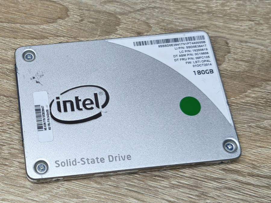 Б/В SSD Intel Pro 1500 Series 180Gb 2.5" Життя 98%