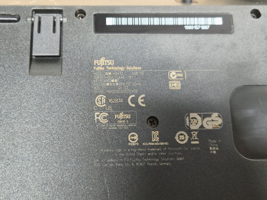 Б/В Дротова клавіатура Fujitsu KB410 C
