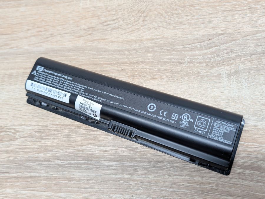 Б/В Оригінальна акумуляторна батарея HP HSTNN-OB42