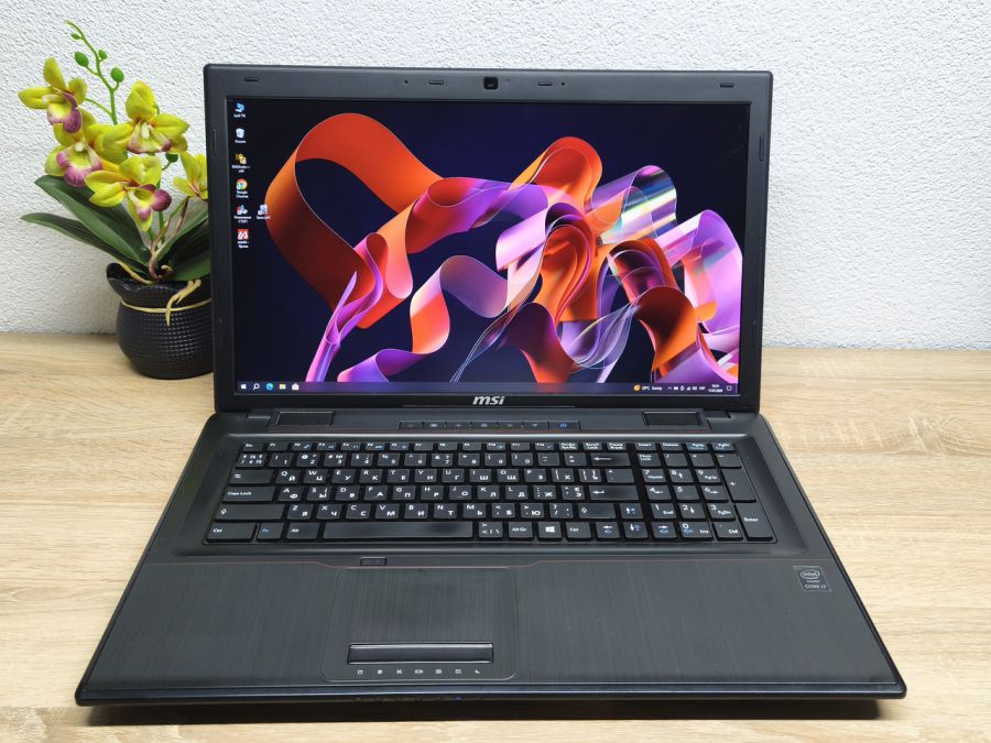 Ноутбук Б/В MSI GP70 MS-175A: 17 Full HD, Intel Core i7-4710HQ, 16 GB DDR3, NVIDIA GeForce 840M 2Gb,SSD 256Gb