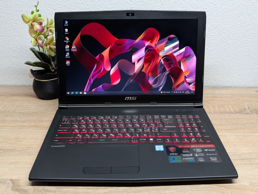 Ноутбук Б/В MSI GP62 MS-16JB:15.6 Full HD,Intel Core i7-7700HQ,16 GB DDR4,NVIDIA GeForse GTX 1060 3Gb,SSD 500Gb