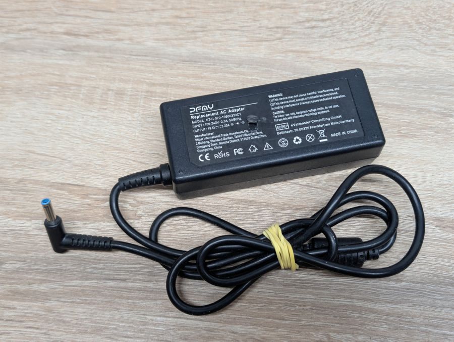 Б/В Блок живлення DFMY 65W 19.5V 3.33A 4.5x3.0мм