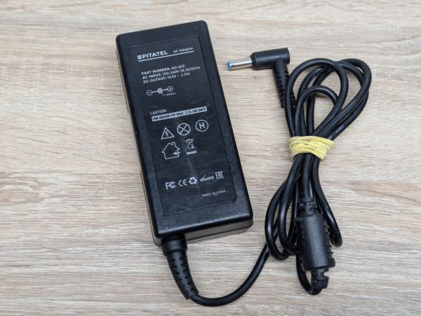 Б/В Блок живлення PITATEL AD-203 45W 19.5V 2.31A 4.5x3.0мм