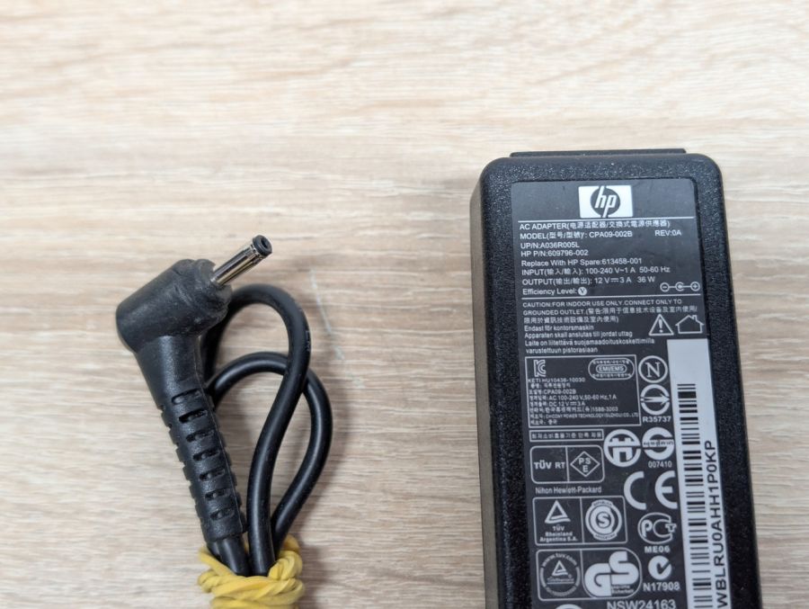 Б/В Блок живлення HP 36W 12V 3A 4.8x1.7мм