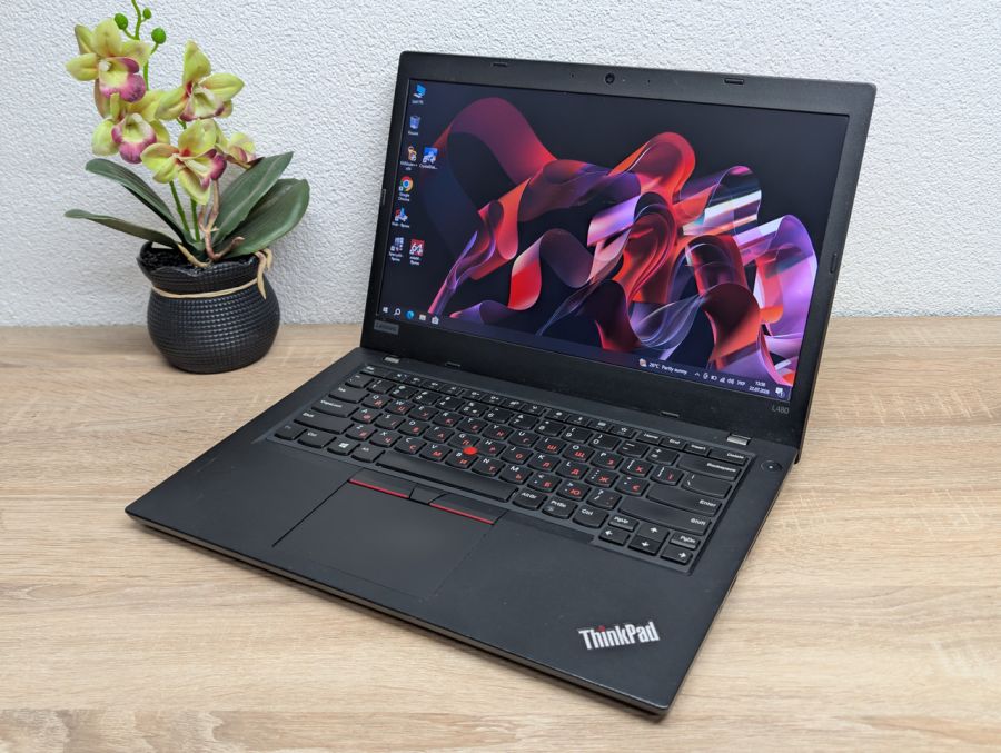 Ноутбук Б/В Lenovo ThinkPad L480:14, Intel Core i5-8250U, 8 GB DDR4, Intel UHD Graphics, SSD 120Gb