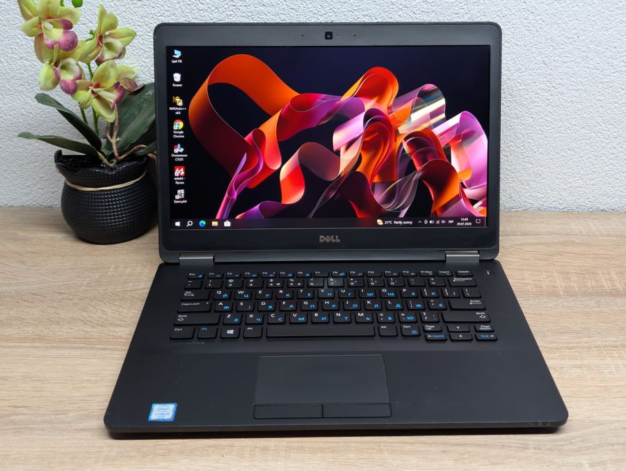 Ноутбук Б/В Dell Latitude E7470, Intel Core i5-6300U, DDR4 8 GB, SSD 128GB, 14" Full HD