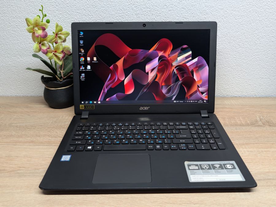 Ноутбук Б/В Acer Aspire A315-51:15.6 Full HD,Intel Core i3-7020U 8 GB DDR4,Intel HD Graphics,SSD 128Gb
