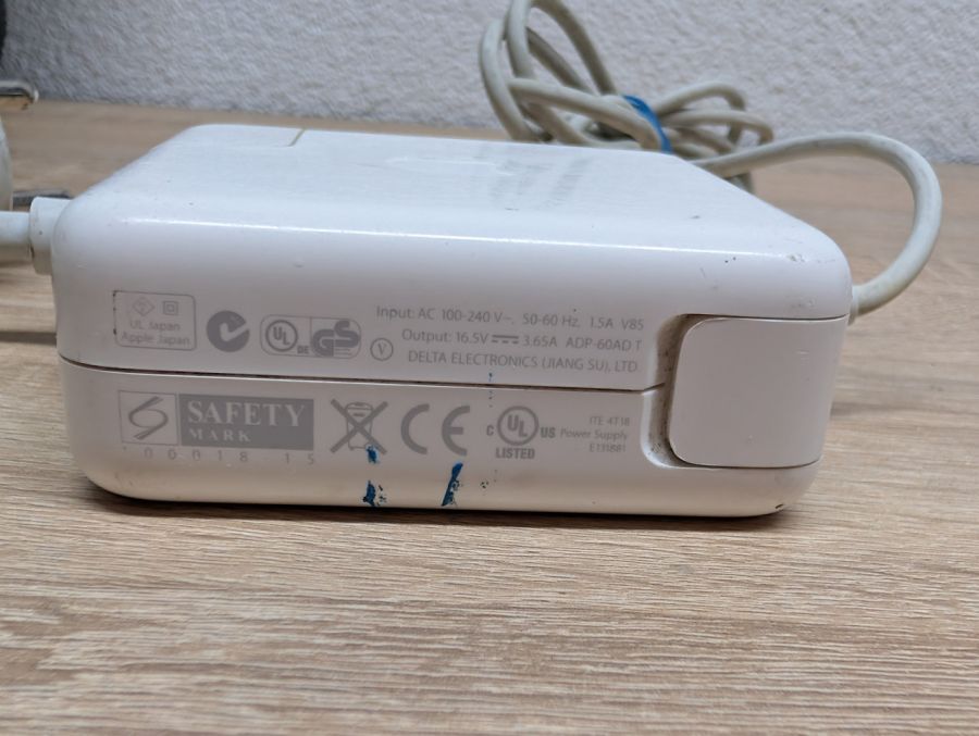 Оригінальний блок живлення Apple A1344 60W MagSafe 1 Б/В
