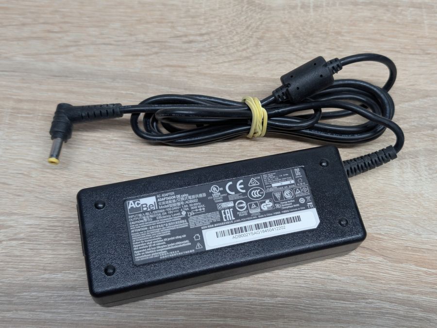 Б/В Блок живлення AcBel Polytech 90W 19V 4.74A 5.5 x 2.5мм