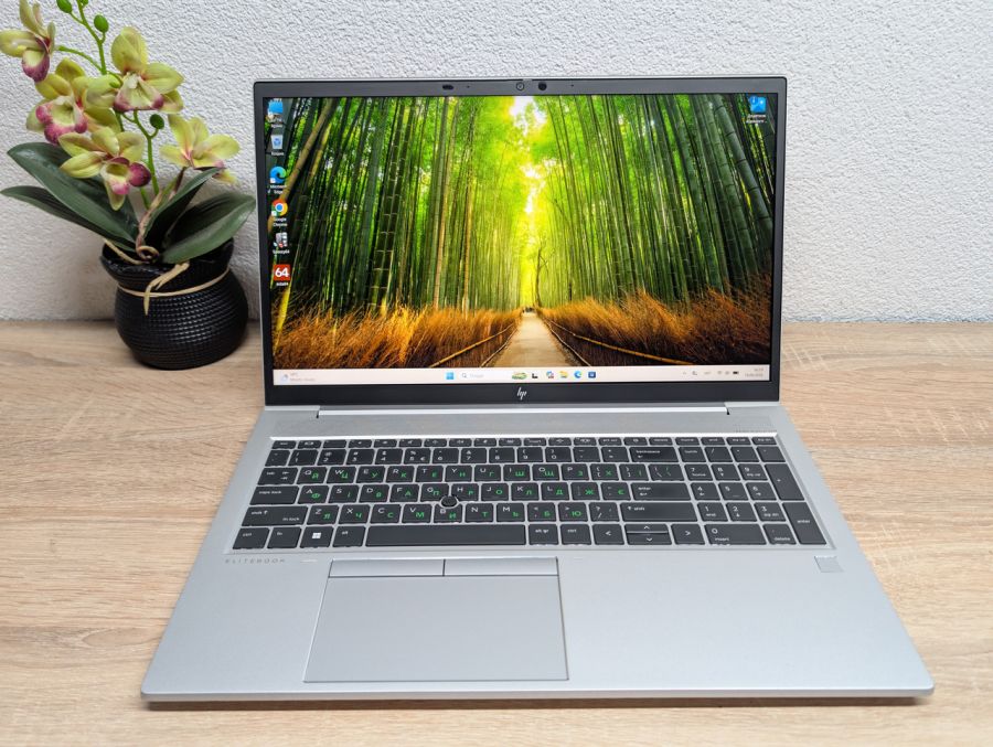 Ноутбук Б/В HP EliteBook 855 G8, AMD Ryzen 3 PRO 5450U, DDR4 16GB, SSD 512GB, AMD Radeon 512Mb, 15.6" Full HD