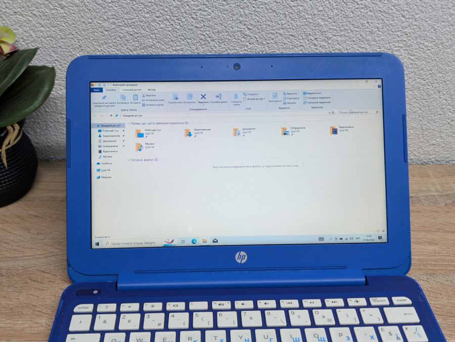 Ноутбук Б/В HP Stream 13, Intel Celeron N3050, DDR3 2GB, SSD 32GB, 13" HD