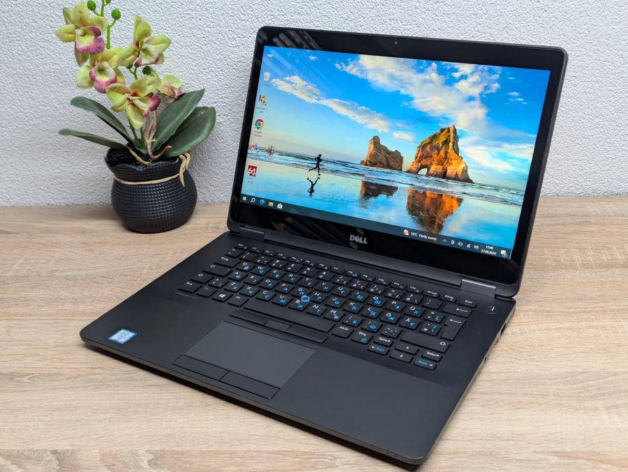 Ноутбук Б/В Dell Latitude E7470, Intel Core i5-6300U, DDR4 8GB, SSD 128GB, 14" Full HD Сенсор [ProductHub SKU Dell692]