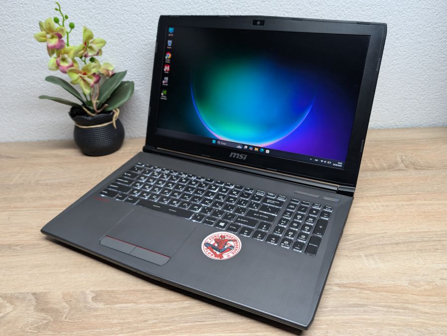 Ноутбук Б/В MSI GP62MVR 7RFX, Intel Core i5-7300HQ, DDR3 16GB, SSD 256GB + HDD 1TB, NVIDIA GeForce GTX 1060 3GB, 15.6" Full HD