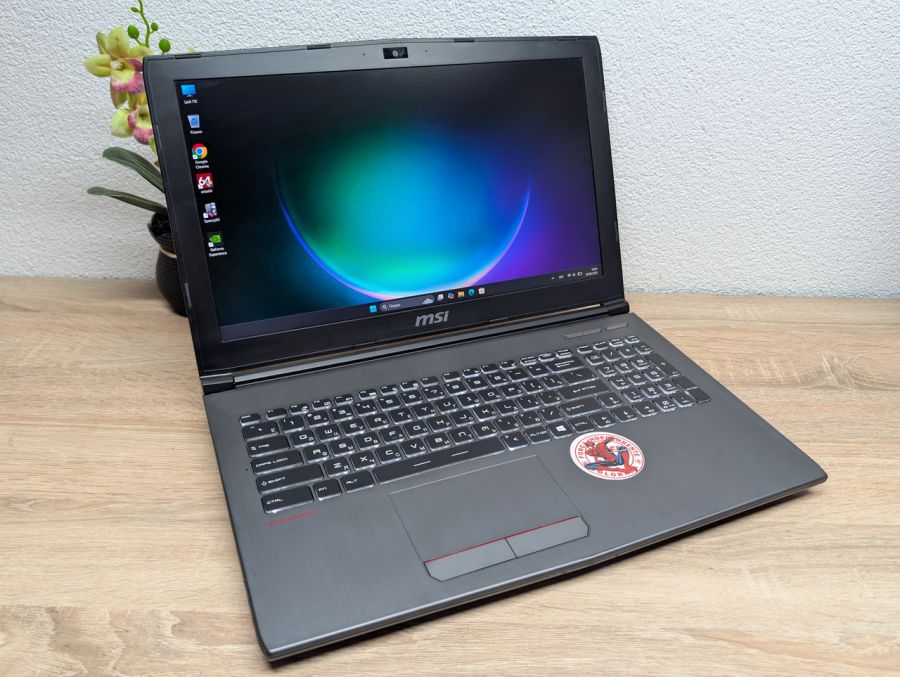 Ноутбук Б/В MSI GP62MVR 7RFX, Intel Core i5-7300HQ, DDR3 16GB, SSD 256GB + HDD 1TB, NVIDIA GeForce GTX 1060 3GB, 15.6" Full HD