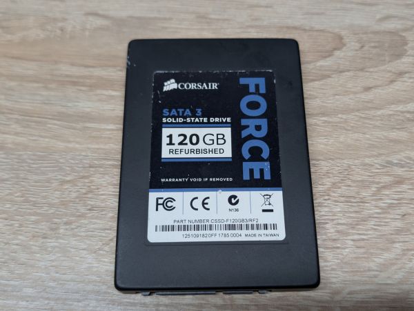 SSD Corsair Force 3 120Gb 2.5" Життя 99%