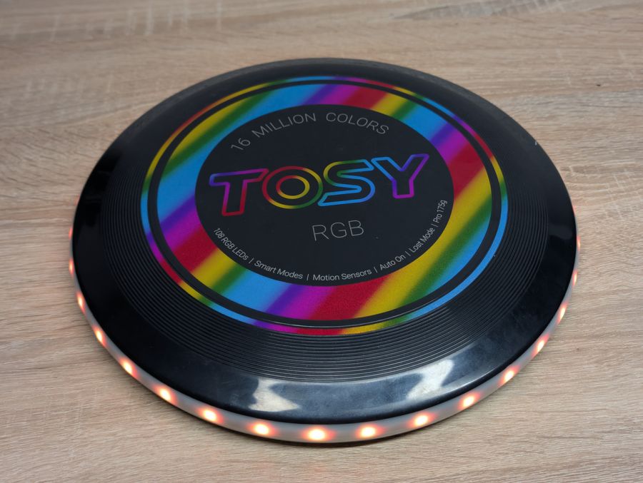 Літаючий диск та кільце TOSY RGB