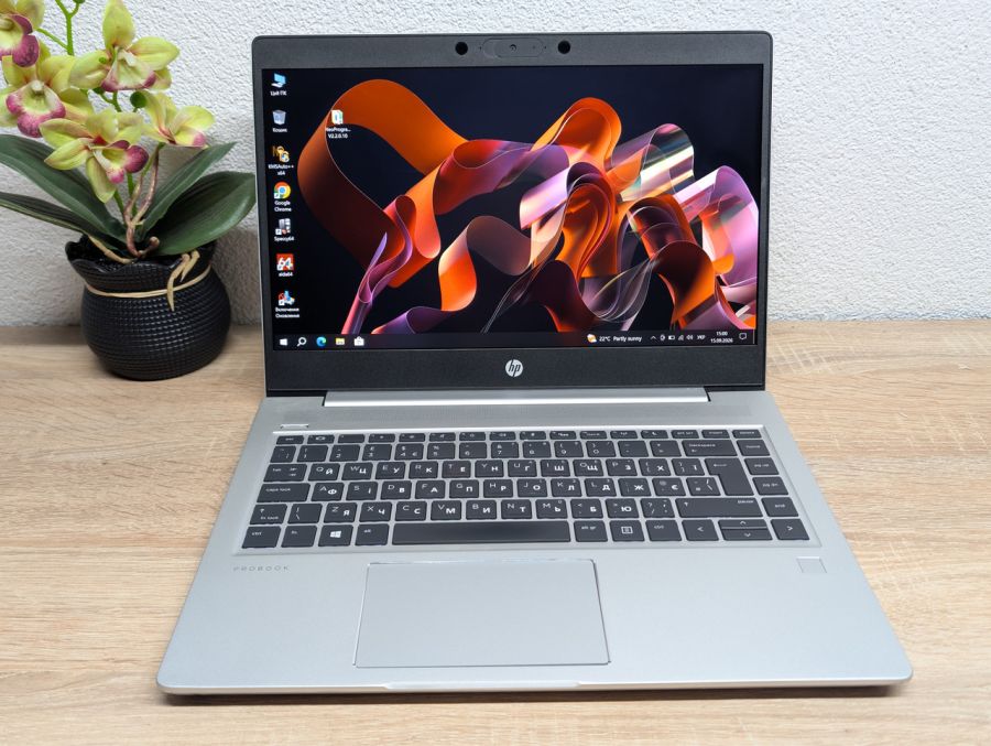 Ноутбук Б/В HP ProBook 445 G7, AMD Ryzen 5 4500U, DDR4 8GB, SSD 256GB, 14" Full HD